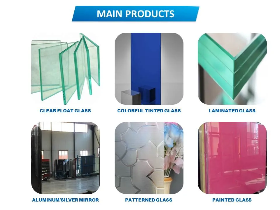 Wholesale Bronze, F Green, White, Ford/Indigo Blue Laminated Glass Factory