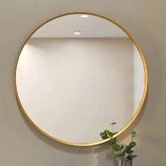 Miroir argenté sans cadre à prix compétitif Miroir argenté de 2 mm à 6 mm, miroir en aluminium, miroir sans cuivre et sans plomb, miroir avec film vinyle